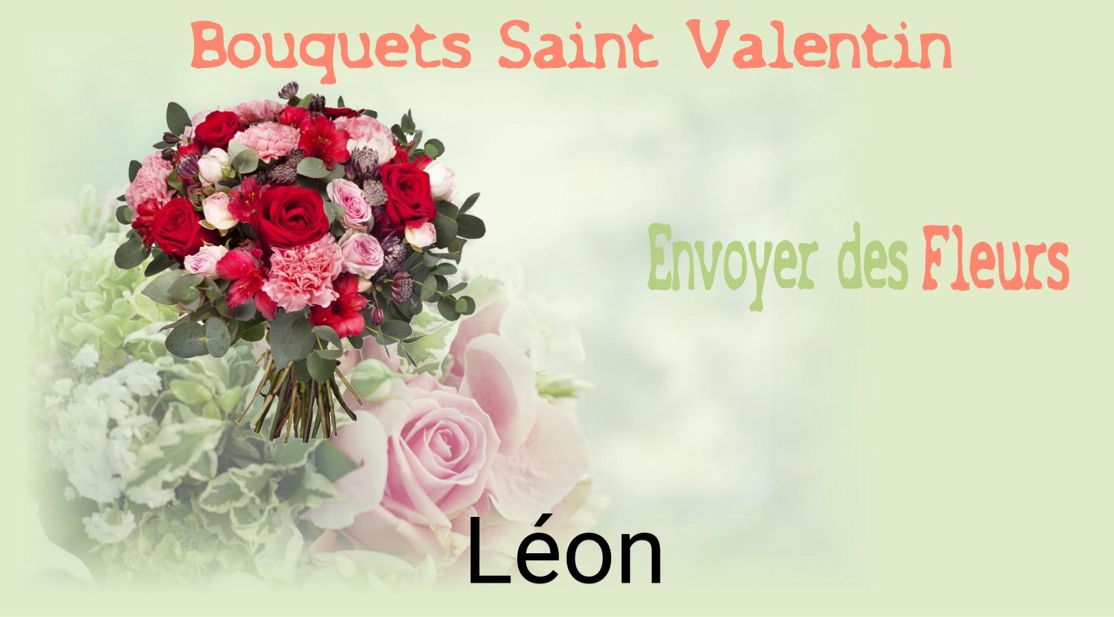 Roses de Saint-Valentin livrées à Léon